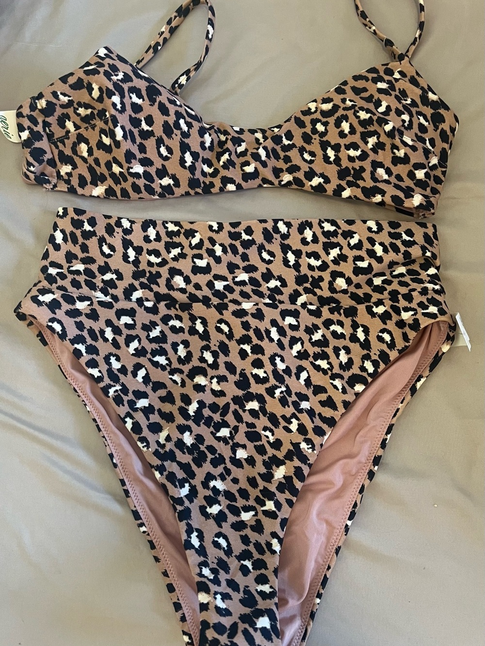 Aerie high-waisted bikini set